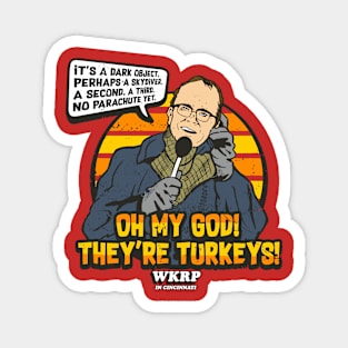 WKRP OH MY GOD! Magnet