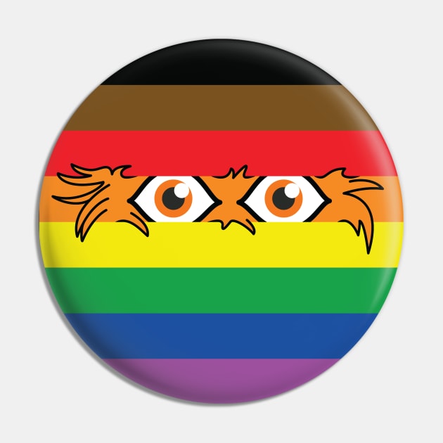 Gritty Pride Shirt Pin by shopkizzer