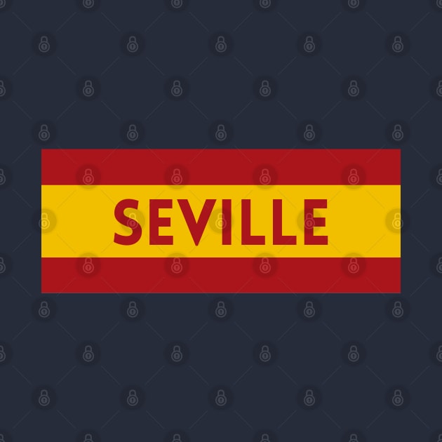 Seville City in Spain Flag Colors by aybe7elf