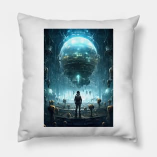 alien rebirth Pillow