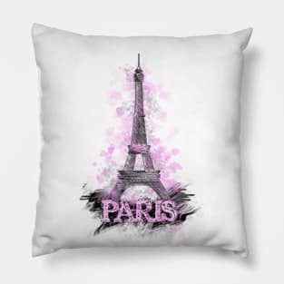 Eiffel Tower, Paris Pillow