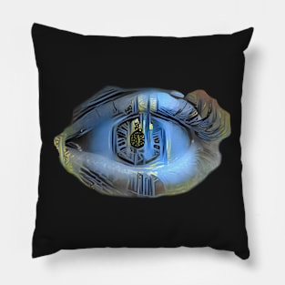 Eye of Nightwatch (cropped) Pillow