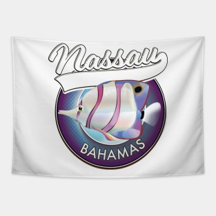 Bahamas Nassau vintage logo Tapestry