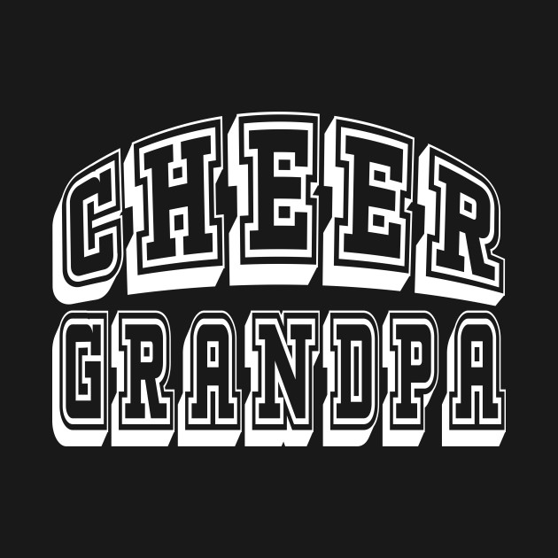 Discover Cheer Grandpa Proud Cheerleader Grandfather - Games - T-Shirt