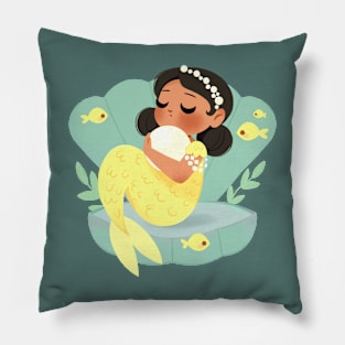 Pearl Mermaid Pillow