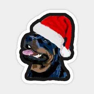 Rottweiler Christmas Epic Magnet