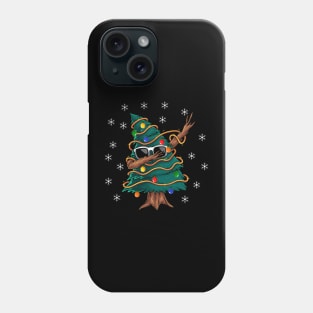 Dabbing Christmas Tree Phone Case