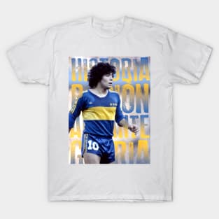 BERKAHR100 Rip Diego Maradona T-Shirt