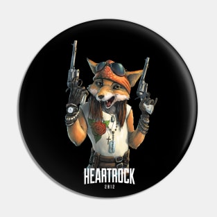 HEARTROCK Fox Pin