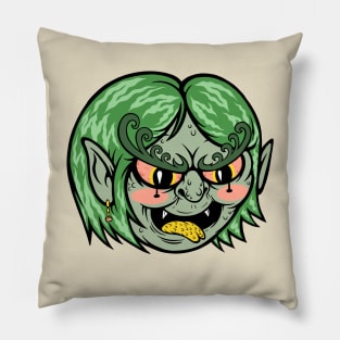 The Forked Tongue Toad Licker Pillow