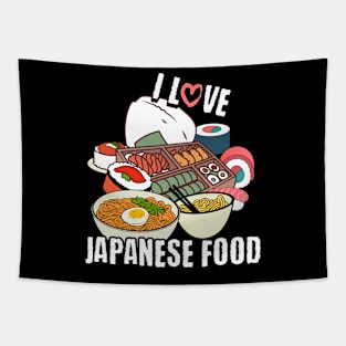 I love Japanese food Tapestry