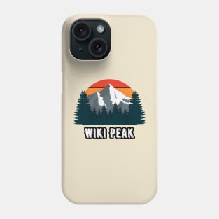 Wiki Peak Phone Case