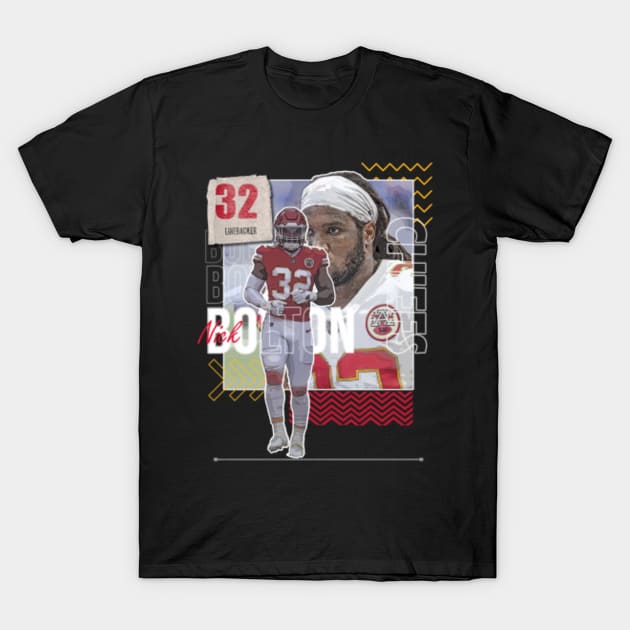 Rinkha Nick Bolton Football Paper Poster Chiefs 6 T-Shirt