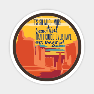 Parks and Rec Grand Canyon Magnet