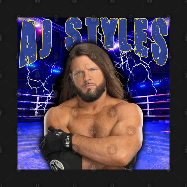 AJ STYLES by Rofi Art