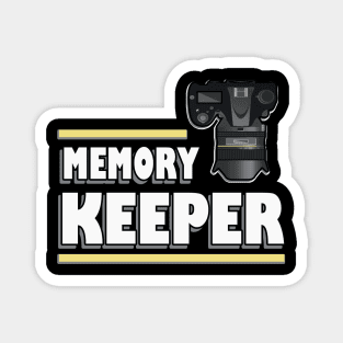 Memory Keeper Reflex Camera Photographer Magnet
