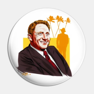 Spencer Tracy - An illustration by Paul Cemmick Pin