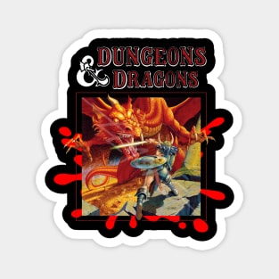 Dungeons And Dragons Dragon Slayer Magnet