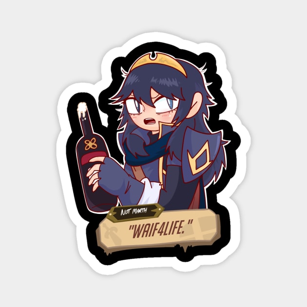 Lucina Says 3: Waif4Life Magnet by mattyburrito