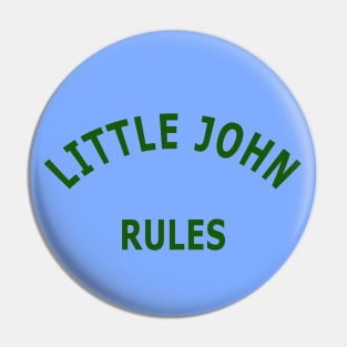 Little John Rocks Pin