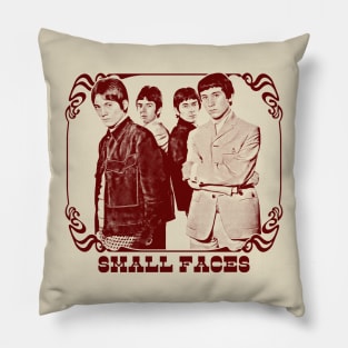 Small Faces / Original Retro Fan Design Pillow