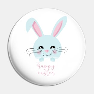 Happy Easter Bunny Pin