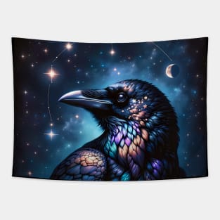 Stardust Raven Tapestry