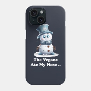 Funny Christmas Snowman Phone Case