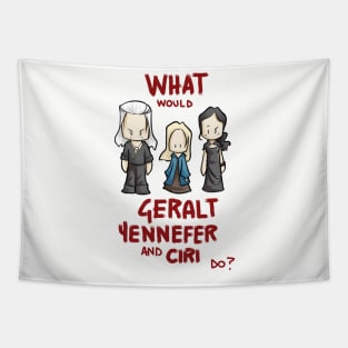 WW Geralt, Yennefer and Ciri do? Tapestry