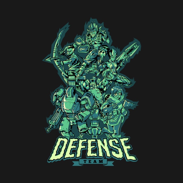 Defense Team by AdamWorks