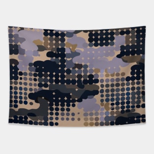 HieroThyme Greenleaf Urban camouflage U0001-f Tapestry