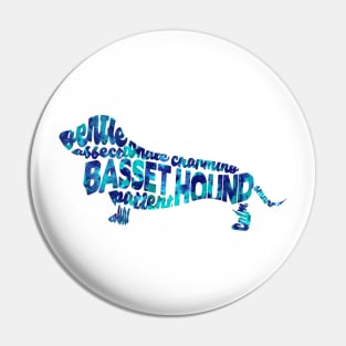 Basset Hound Pin