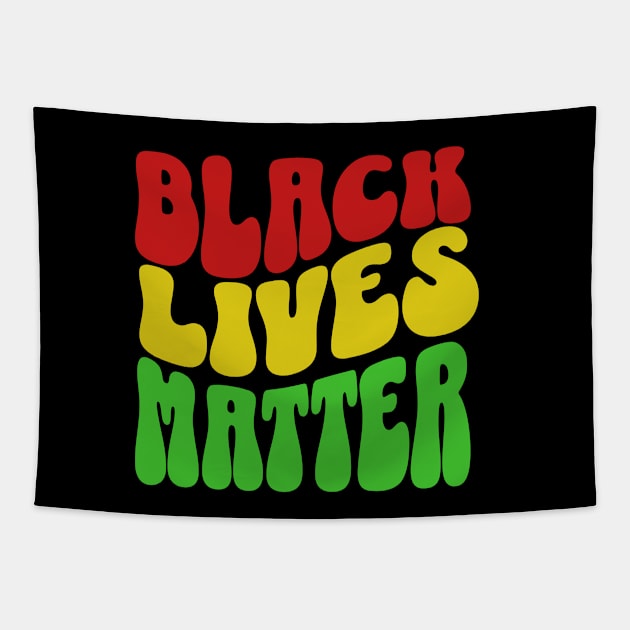 Black lives matter Tapestry by valentinahramov