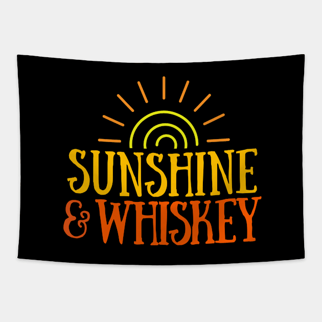 Sunshine & Whiskey - Summer Tapestry by Seaglass Girl Designs