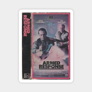 Armed Response VHS Magnet