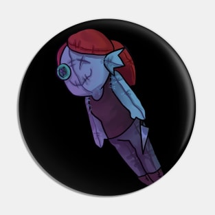 Undyne Plush Pin