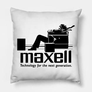 Blown Away - Vector Style Retro Pillow