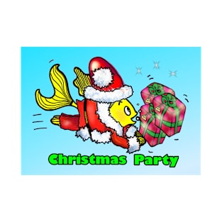 SantaFish- Christmas Party T-Shirt