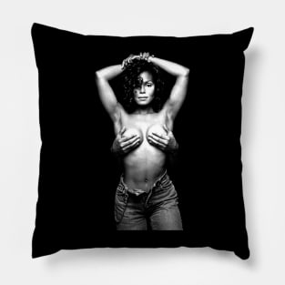 Janet Jackson Vintage Pillow