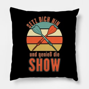 dart Darth 180 show genießen dartshow Pillow