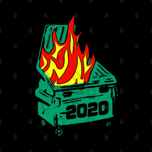 2020 Dumpster Fire by tamzelfer