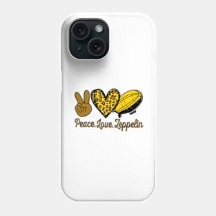 Zeppelin Love Peace Phone Case