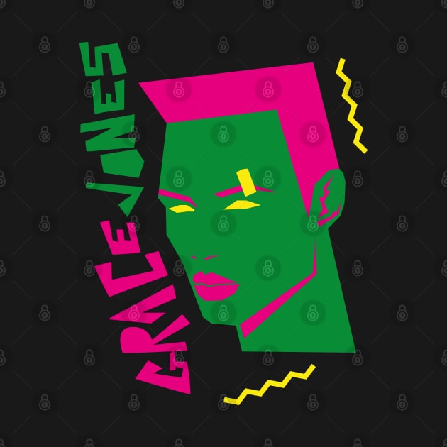 GRACE JONES 80S TYLE GEOMETRIC by DISCO DISCO MX