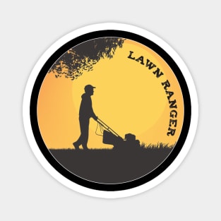 The Lawn Ranger Magnet