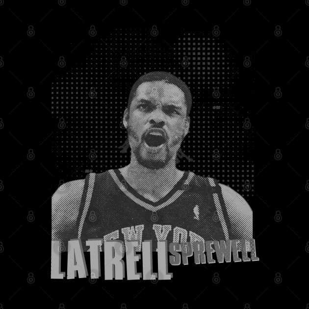 Latrell Sprewell | Basketball player by Aloenalone