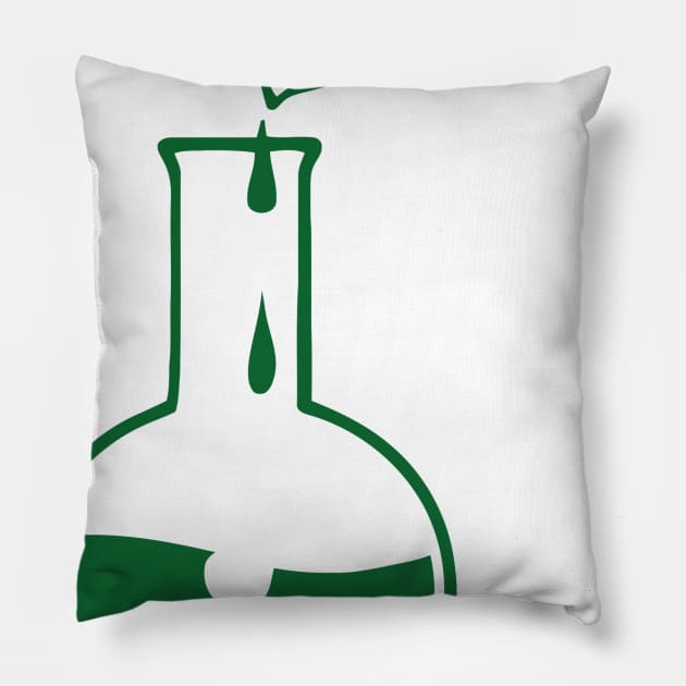 Mixing Chemicals Pillow by Ramateeshop