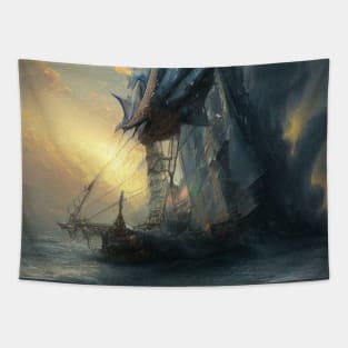 dark ship Tapestry