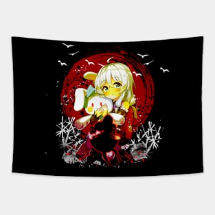 Stella's Awakening Adventure Awaits - SoulWorkers RPG Tee Tapestry