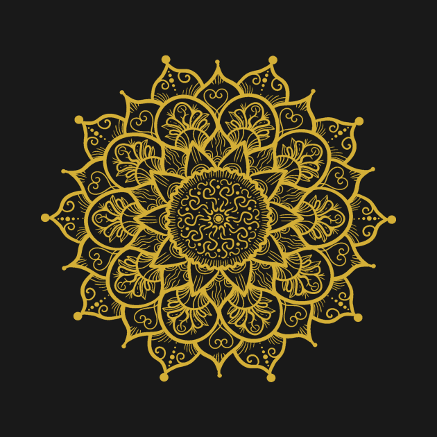 Mandala Gold by MattyCap