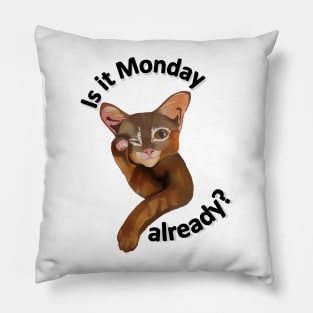 Is it Monday Already? Pillow